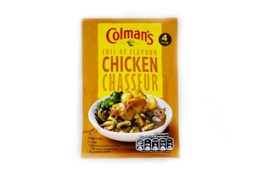 Colman s Chicken Chasseur 43g The British Touch