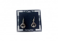 Claddagh Sterling Silver Earrings