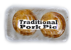 2 pack of traditional pork pie