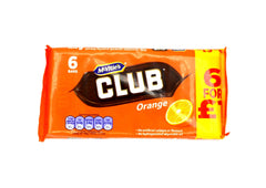 McVities Club Orange - 7 bars