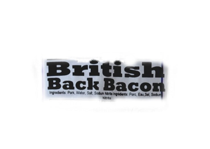 British Back Bacon - 250g
