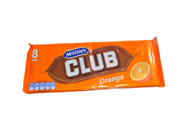 McVities Club Orange -8pk