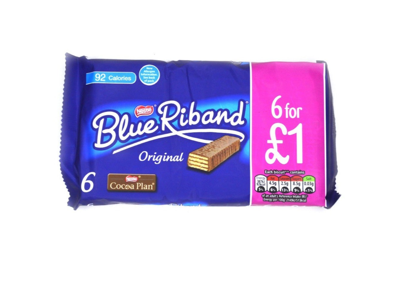 Nestle Blue Riband - 6pk | The British Touch