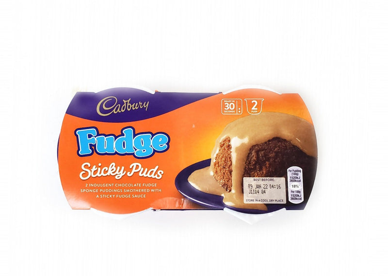 cadbury fudge sticky puds