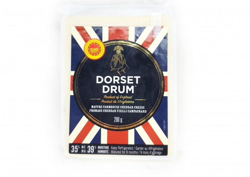 Dorset Drum Mature Farmhouse Cheddar Cheese - 200g