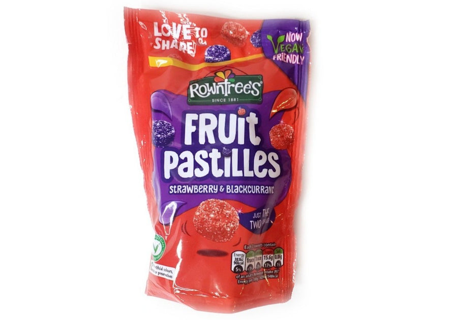 Rowntrees Fruit Pastilles Strawberry And Blackcurrant - 143g | The ...