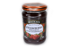 Mackays Strawberry Preserve with Champagne - 340g