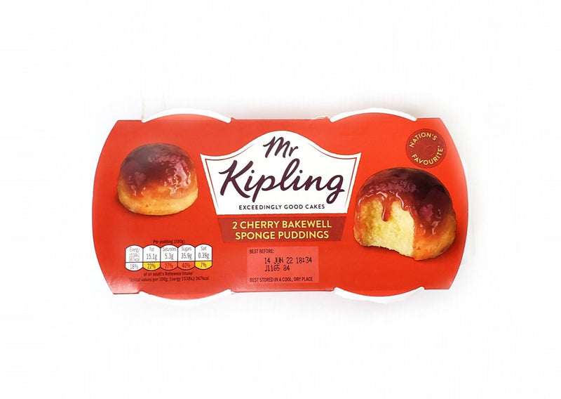 Mr. Kipling Cherry Bakewells - 2pk