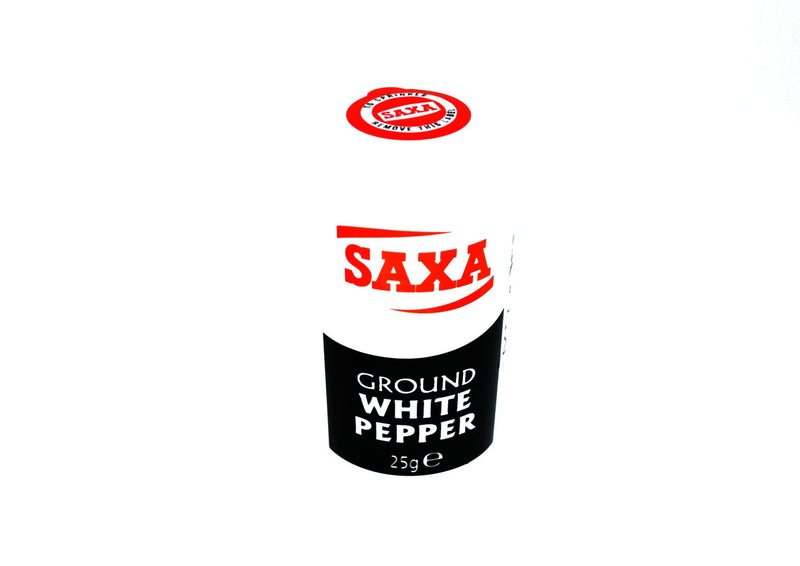Saxa Ground White Pepper -25g