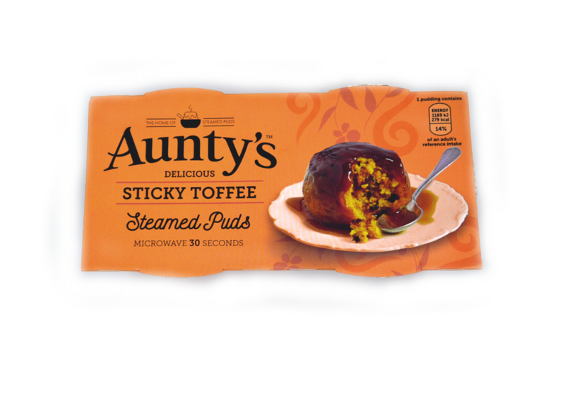 aunty's sticky toffee steamed puds