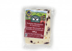 Yorkshire Wensleydale & Cranberries cheese